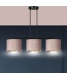 Hilde 3 Sort/Rosa pendellampe - Ø20 cm, E27, 230V, uten lyskilde