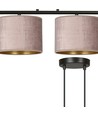 Hilde 4 Sort/Rosa pendellampe - Ø20 cm, E27, 230V, uten lyskilde