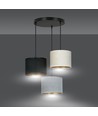 Hilde 3 Sort Premium Mix pendellampe - Ø20 cm, E27, 230V, uten lyskilde