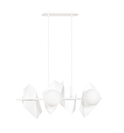 Drifton 4 Hvit pendellampe - Ø15 cm, E14, 230V, uten lyskilde