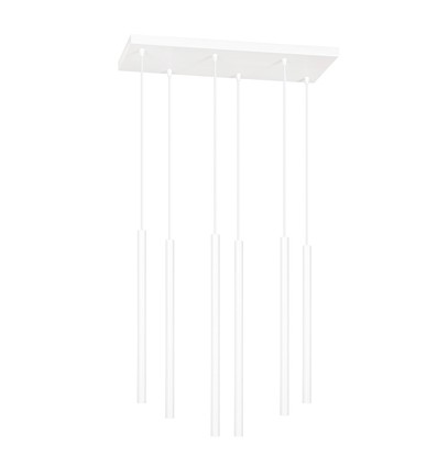 Selter 6 Hvit pendellampe - G9, 230V, uten lyskilde