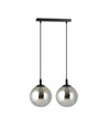 Cosmo 2 Sort/Grafitt pendellampe - Ø14 cm, E14, 230V, uten lyskilde