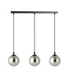 Cosmo 3 Sort/Grafitt pendellampe - Ø14 cm, E14, 230V, uten lyskilde