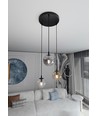 Cosmo 3 Sort Premium Mix pendellampe - Ø14 cm, E14, 230V, uten lyskilde