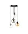 Cosmo 4 Sort Premium Mix pendellampe - Ø14 cm, E14, 230V, uten lyspære