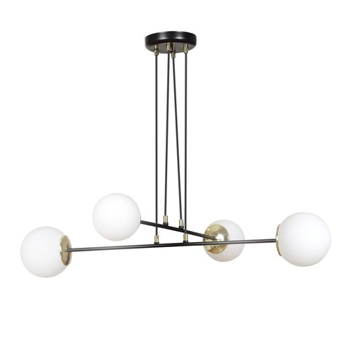 Ognis 4 Svart pendellampe - Ø15 cm, E27, 230V, uten lyskilde