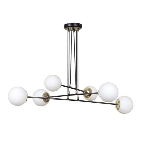 Ognis 6 Sort pendellampe - Ø15 cm, E27, 230V, uten lyskilde