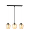 Istar 3 Sort/Rav pendellampe - Ø14 cm, E27, 230V, uten lyskilde