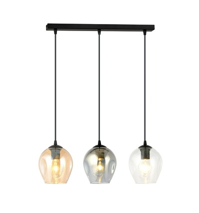 Istar 3 Sort Mix pendellampe - Ø14 cm, E27, 230V, uten lyskilde