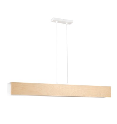 Carlo 4 Hvit pendellampe - E27, 230V, uten lyskilde