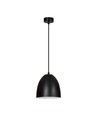 Lenox 1 Sort / Hvit pendellampe - E27, 230V, uten lyskilde