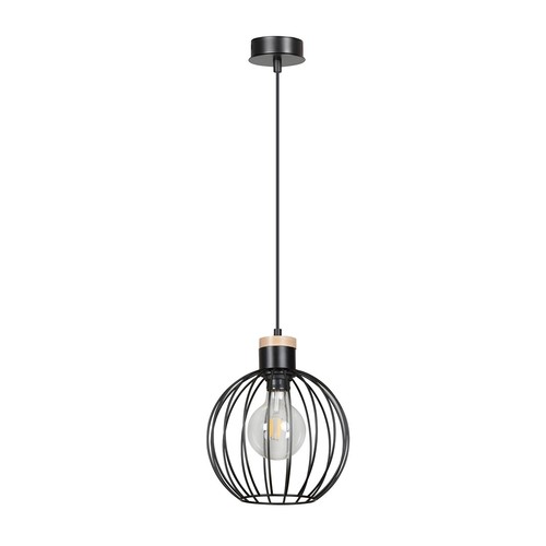 Barbado 1 Sort pendellampe - E27, 230V, uten lyskilde