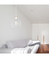 Barbado 1 Hvit pendellampe - E27, 230V, uten lyskilde
