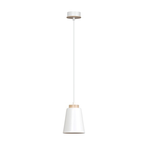 Bolero 1 Hvit pendellampe - E27, 230V, uten lyskilde.