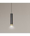 Kibo 1 Sort/Gull pendellampe - GU10, 230V, uten lyskilde
