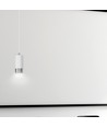 Fumiko 1 Hvit/Krom pendellampe - GU10, 230V, uten lyskilde
