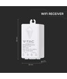 WiFi-mottaker - fungerer med Amazon Alexa og Google Home