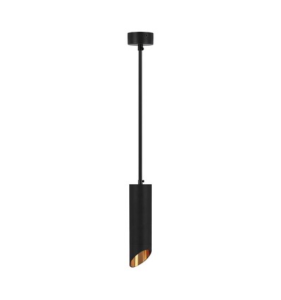 GU10 Hengende Pendel - Svart, Ø55x300mm