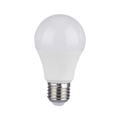 8,5W A60 lyspære E27 - Plast, Samsung chip, 6500K.