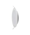 3W Innfelt Panel Rund - Bakbelyst, 6500K