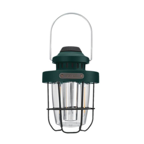 3W + 5W - Flamme Arbeids-Camping Oppladbar Lampe, Dimbar, IP44