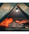 3W + 5W - Flamme Arbeids-Camping Oppladbar Lampe, Dimbar, IP44