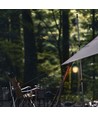 3W + 5W - Flamme Arbeids-Camping Oppladbar Lampe, Dimbar, IP44