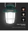 3W + 5W - Flamme Arbeids-Camping Oppladbar Lampe, Dimbar, IP44