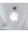 V-Tac LED bevegelsessensor for påbygging - LED vennlig, svart, PIR infrarød, IP20 innendørs