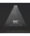V-Tac 100W LED gatelys - Samsung chip, Ø60mm, IP65, 4000K