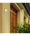 GU10 Downlight i gips - Rund/Firkantet, hvit, IP20 innendørs, uten lyskilde