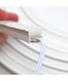 10m AnyCut Neon Flex 10x10 Nøytral hvit LED-strip - 10W/m, 24V, Ingen klippeavstand