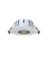 LEDlife Dim2Warm+CCT RA96 hvit innfellingsspot - Roterbar, Hull: Ø6,8 cm, Mål: Ø8,3 cm, 7W, hvit kant, dimbar, 230V
