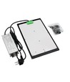 Quantum vekstlampe 120W - Inkl. oppheng, fullt spektrum, uten vifte, justerbar lysstyrke, IP65