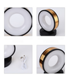 Sirkel RGBIC lampe - 18x15cm, Bluetooth, 5V USB