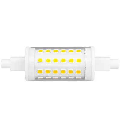 Outlet: R7S LED pære - 6W, 78mm, dimbar, 230V