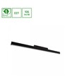 SHIFT CCT- Line M Lineært Armatur 17W - 602x23x42mm, 100°, Svart, CCT Switch