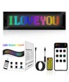 2x Pixel matrise panel 20x64 - Bluetooth, 5V USB