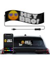 1x Pixel matrise-panel 32x96 - Bluetooth, 5V USB