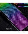 1x Pixel matrise-panel 32x96 - Bluetooth, 5V USB