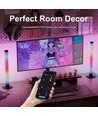 2x RGBIC ambient light bar - 33 cm, Bluetooth, 360° lys