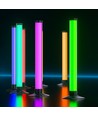 2x RGBIC ambient light bar - 33 cm, Bluetooth, 360° lys