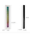 RGBIC musikk-synkroniserings skrivebordslampe - 18cm, innebygd batteri, Bluetooth