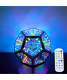 Infinity mirror light - RGBW, 9W, USB, fjernkontroll