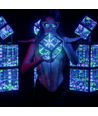 Infinity Cube 10x10 RGBIC - 3D lys effekt, inkl. fjernkontroll, USB-tilkobling