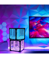 Infinity Cube 10x10 RGBIC - 3D lys effekt, inkl. fjernkontroll, USB-tilkobling