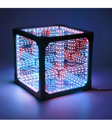 Infinity Cube 15x15 RGBIC 3D lys effekt, fjernkontroll
