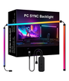 PC Sync LED-stripe 34" skjerm 3 sider - RGBIC, USB, 60 LED/m, 10W/m