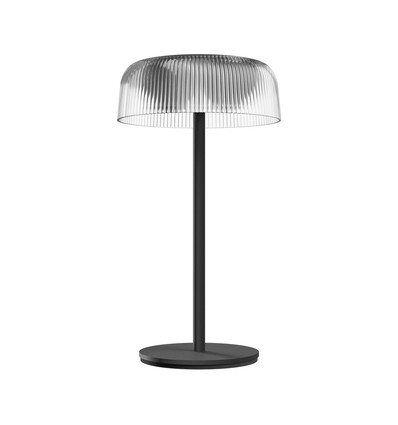 2,5W Lumina Fungi solcelle hage/bordlampe, 3,7V - 200lm, IP44, varm hvit, dimbar, USB-C lading