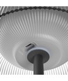 2,5W Lumina Fungi solcelle hage/bordlampe, 3,7V - 200lm, IP44, varm hvit, dimbar, USB-C lading